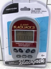 Classic Blackjack 21 Portable Handheld Electronic Game Pocket Arcade NEW Sealed