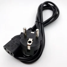 0.5 square euro standard word 1.5 m AC three core plug European power cord