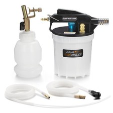 FOUR UNCLES 2L Brake Bleeder Vacuum Pump Kit - Pneumatic Brake Fluid Extracto...
