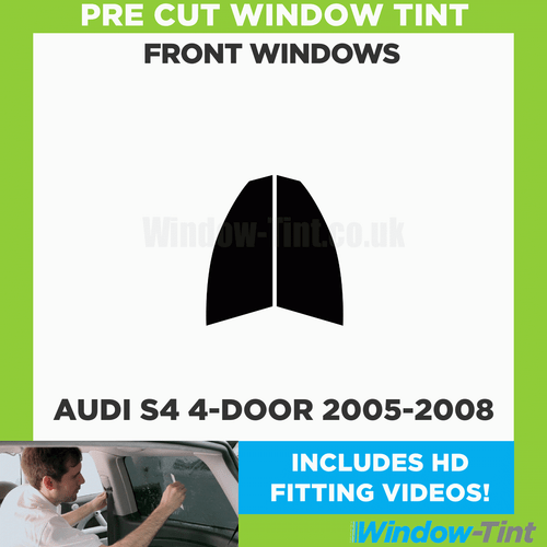 Pre Cut Car Window Tint for Audi S4 4-door 2005-08 Front Windows Tinting Film - Picture 2 of 10