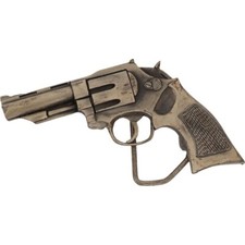 357 Magnum Mag Smith Wesson Revolver Gun Pistol S  W 70 NOS Vintage Belt Buckle