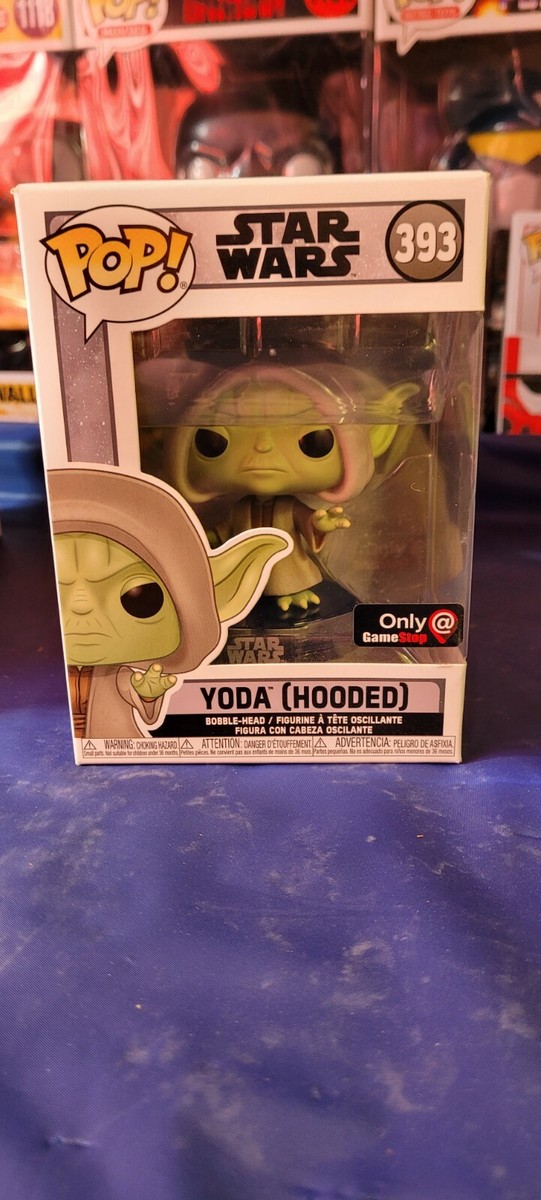 【未開封新品】FUNKO POP スターウォーズ ゼブ Star Wars Funko POP 393 Hooded Yoda GameStop Exclusive New