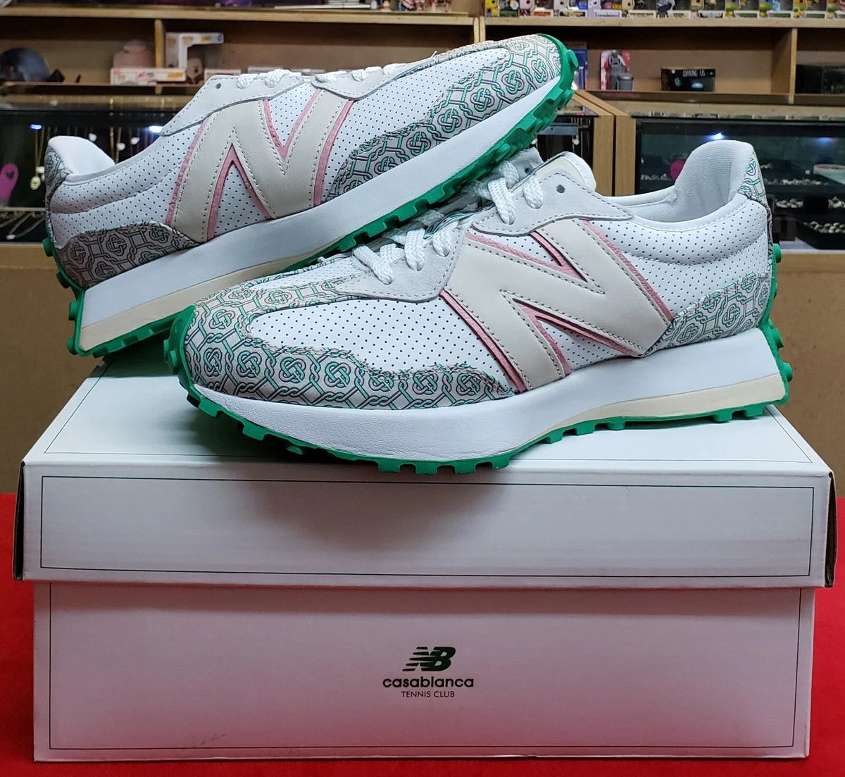 Preços baixos em New Balance Casablanca x 327 Munsell White Green