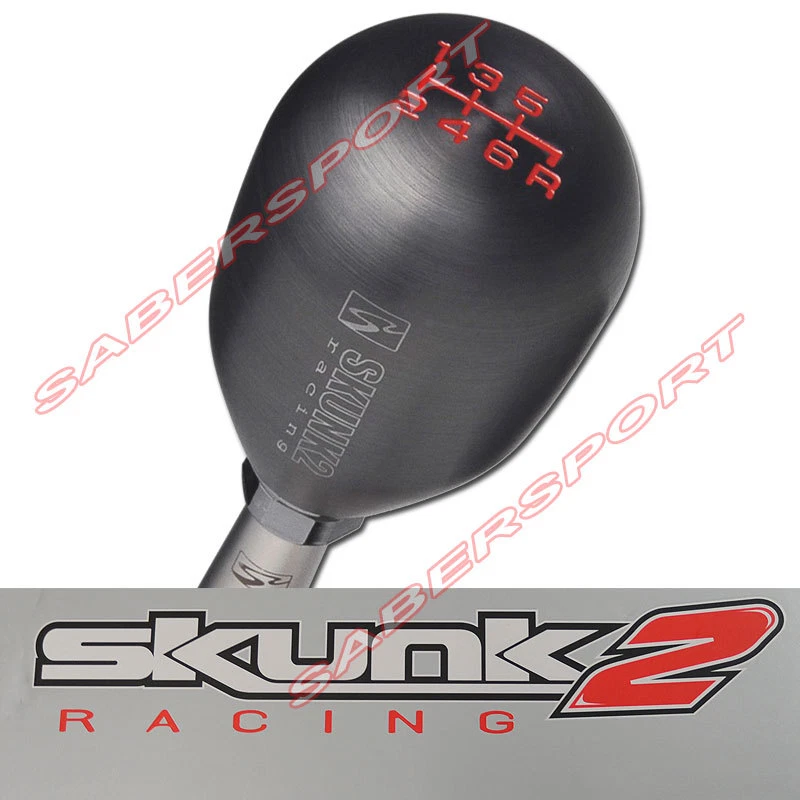 Adaptador de palanca de cambios de corto alcance Skunk2 + perilla de cambio para Honda Civic Si 2006-2008 Foto 4 de 4