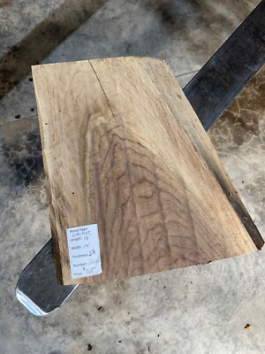 Black Walnut slab #2061, live edge slab, unfinished, free shipping