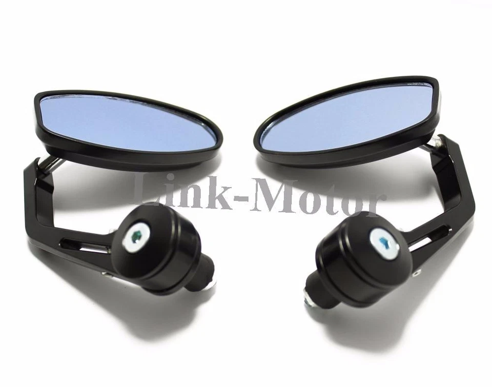ESPELHOS DE GUIDÃO DE MOTOCICLETA 7/8" PARA DUCATI MONSTER 696 796 1100 1200 821 S - Imagem 2 de 4