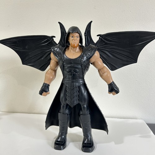 Mattel (2014) WWE Undertaker & Rey Mysterio con ali pop up action figure 12" - Foto 2 di 15