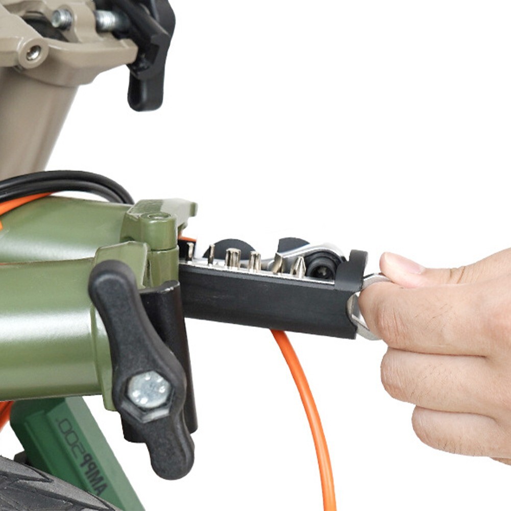 Hidden Storage Solution Tool Box for Brompton Bike Frame with