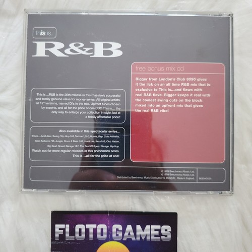 CD MUSICAL : This is R&B - Free Bonus Mix CD - 1999 - RNB US - Floto Games - Imagen 2 de 2