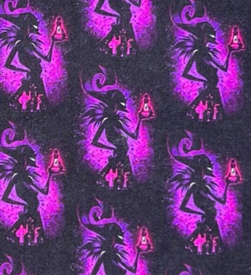 Disney Good Versus Evil | Emperor's New Groove Yzma | 100% Cotton Fabric