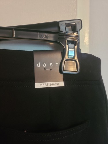 Pantalones negros pull on mezcla de rayón nuevos con etiquetas - Imagen 3 de 4
