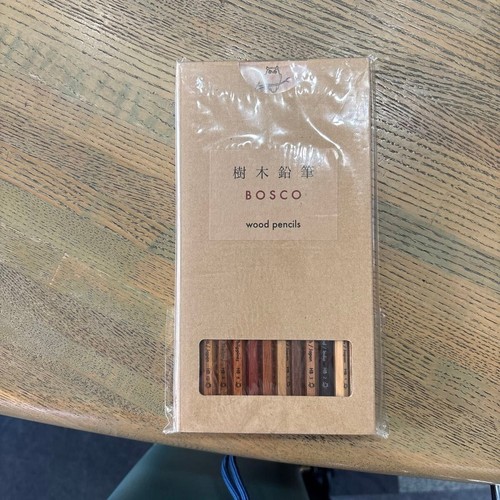 BOSCO Wood Pencil 10 Type High-Quality Solid Gallery By Shigeki Miyamoto MIJ