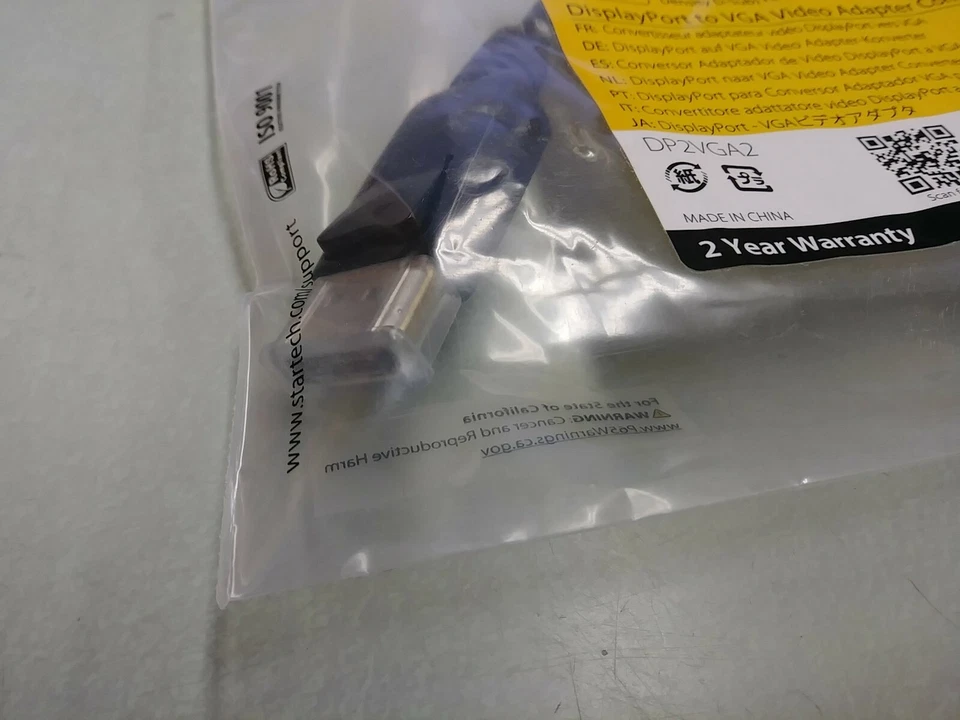 StarTech DisplayPort to VGA Video Adapter Converter DP2VGA2 - Image 3 of 4
