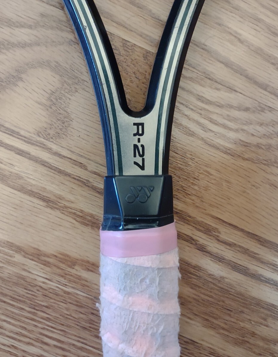 YONEX R-27 ISO-METRIC REXBORON STRUNG TENNIS RACKET L2 4 1/2