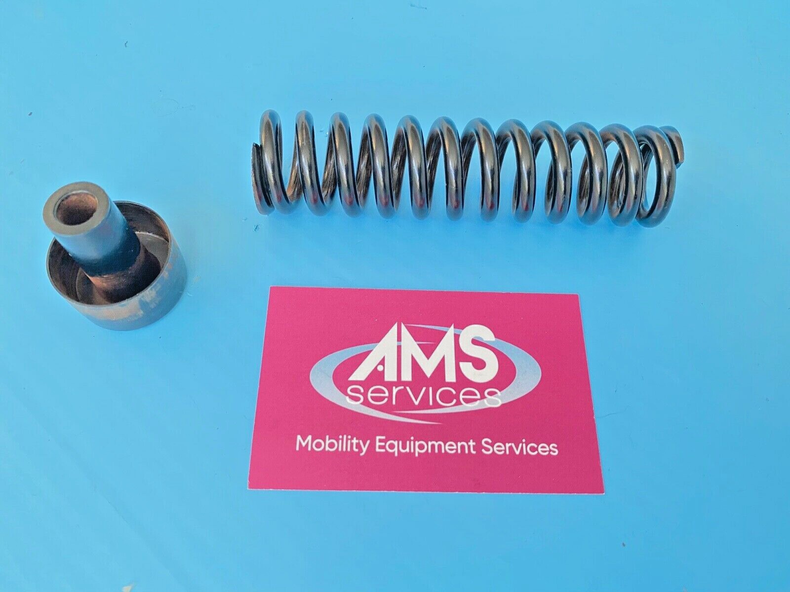 Invacare Leo Mobility Scooter Seat Post Spring & End Stop Parts eBay