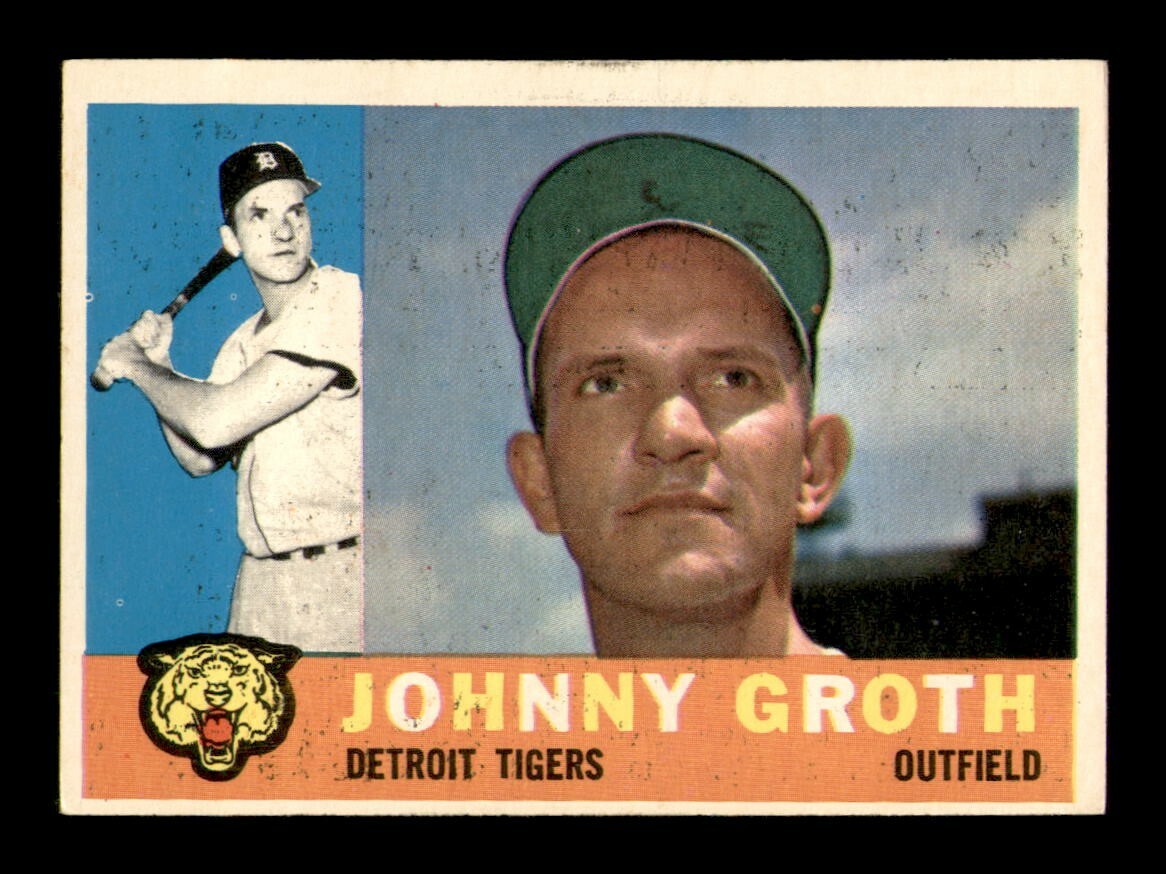 1960 Topps #171 Johnny Groth EX-MT Baseball Card OBGcards