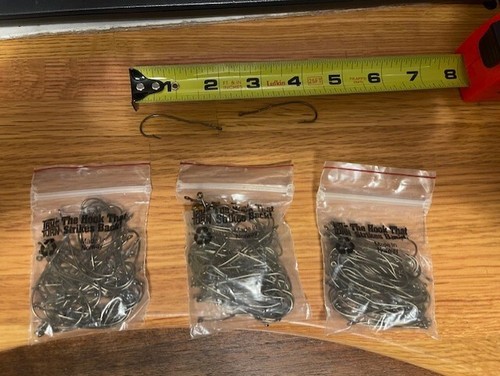 Tru Turn Brute Hooks 2" Long, Bulk Lot, Approximately 135 New Hooks, Norway