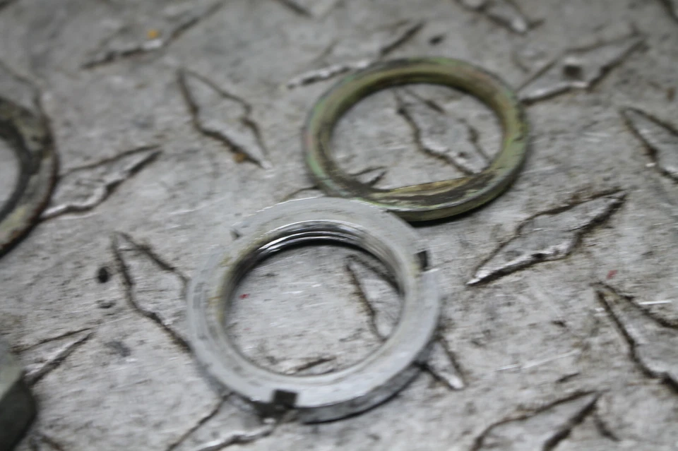 SUZUKI FA50 HANDLEBAR TOP NUT WASHER FA 50 SHUTTLE 1982 1983 1984 - Image 2 of 4