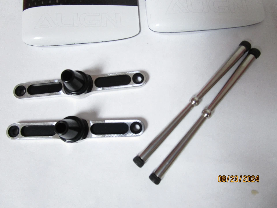 Juego de paletas de fibra de carbono Align 700nh3 T-Rex 700 Foto 3 de 4