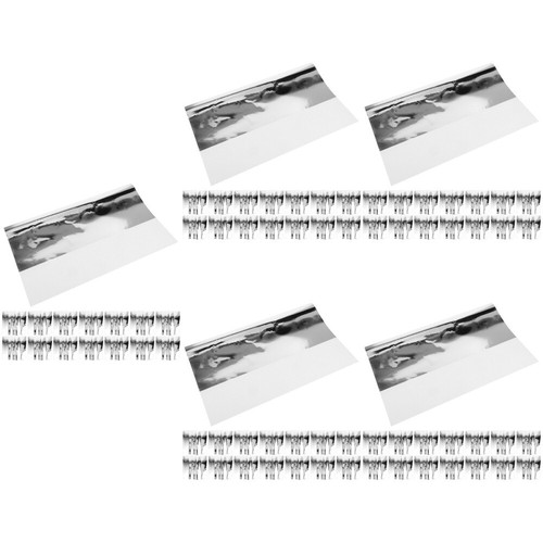 5 PCS Blumeneinschlagpapier Für Blumensträuße Doppelseitiges Spiegelpapier - Bild 5 von 12