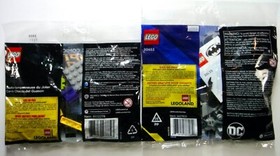 LEGO DC Super Heroes:40428 The Joker, 30303 Bumper Car, 30653 Batman 1992, 76182