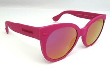 Sunglasses Havaianas Noronha 0TDS Fuchsia Frame Pink Lens  Soft Case NEW