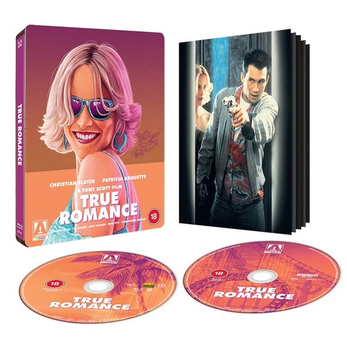 TRUE ROMANCE - UK ARROW VIDEO EXCLUSIVE 4K + BLU RAY STEELBOOK - NEW & SEALED - Picture 7 of 9