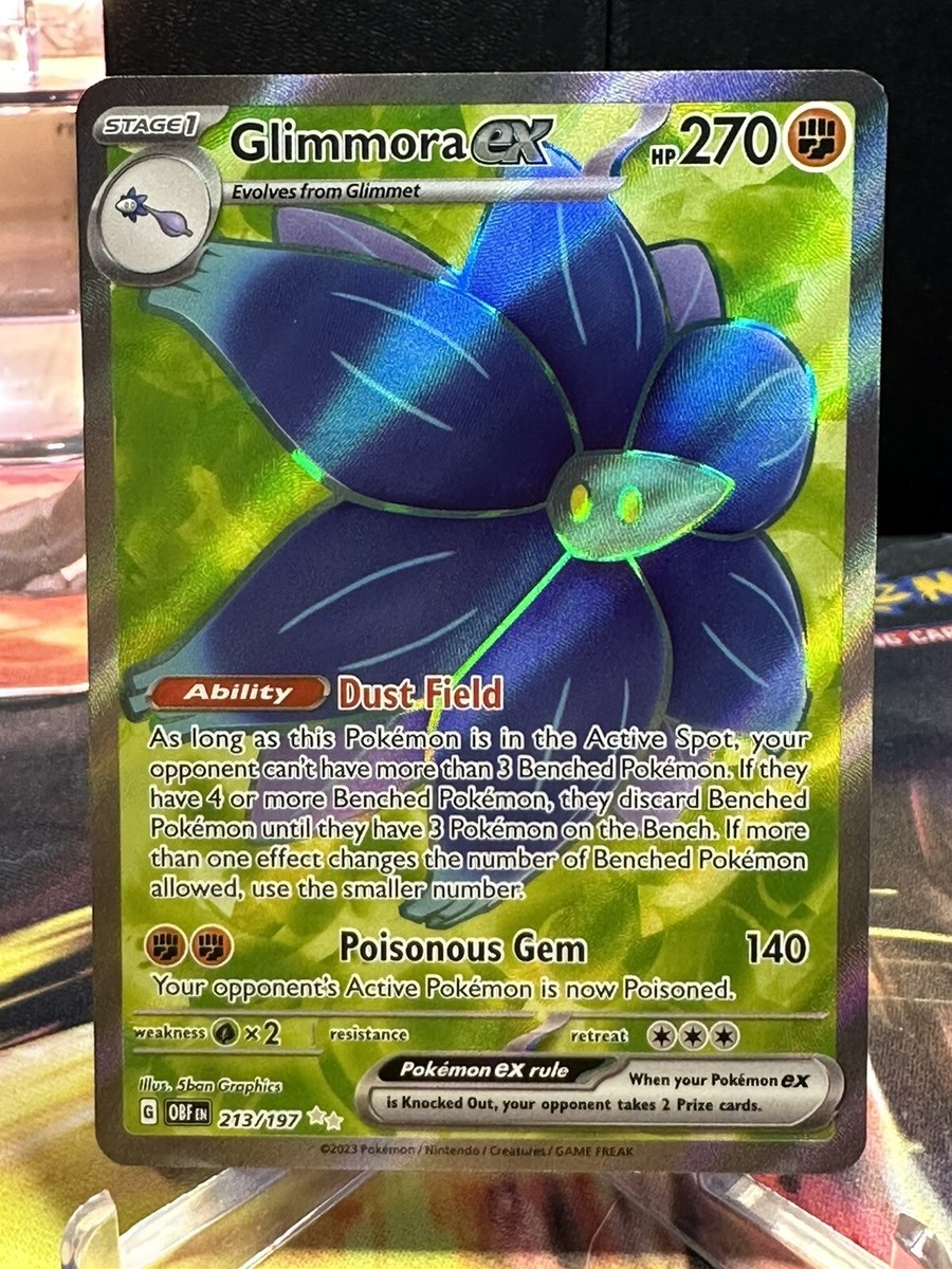 Gimmora EX Full Art Ultra Rare #213/197 2023 Obsidian Flames Gimmora EX Full Art Ultra Rare #213/197 2023 Obsidian Flames