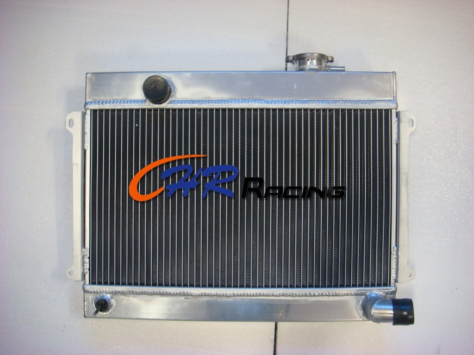 3 ROW Aluminum Radiator+ Fans For DATSUN 1600 MANUAL | eBay