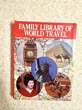 Family Library of World Travel 5 Book Set 1985 Great Homeschool Tool S4
