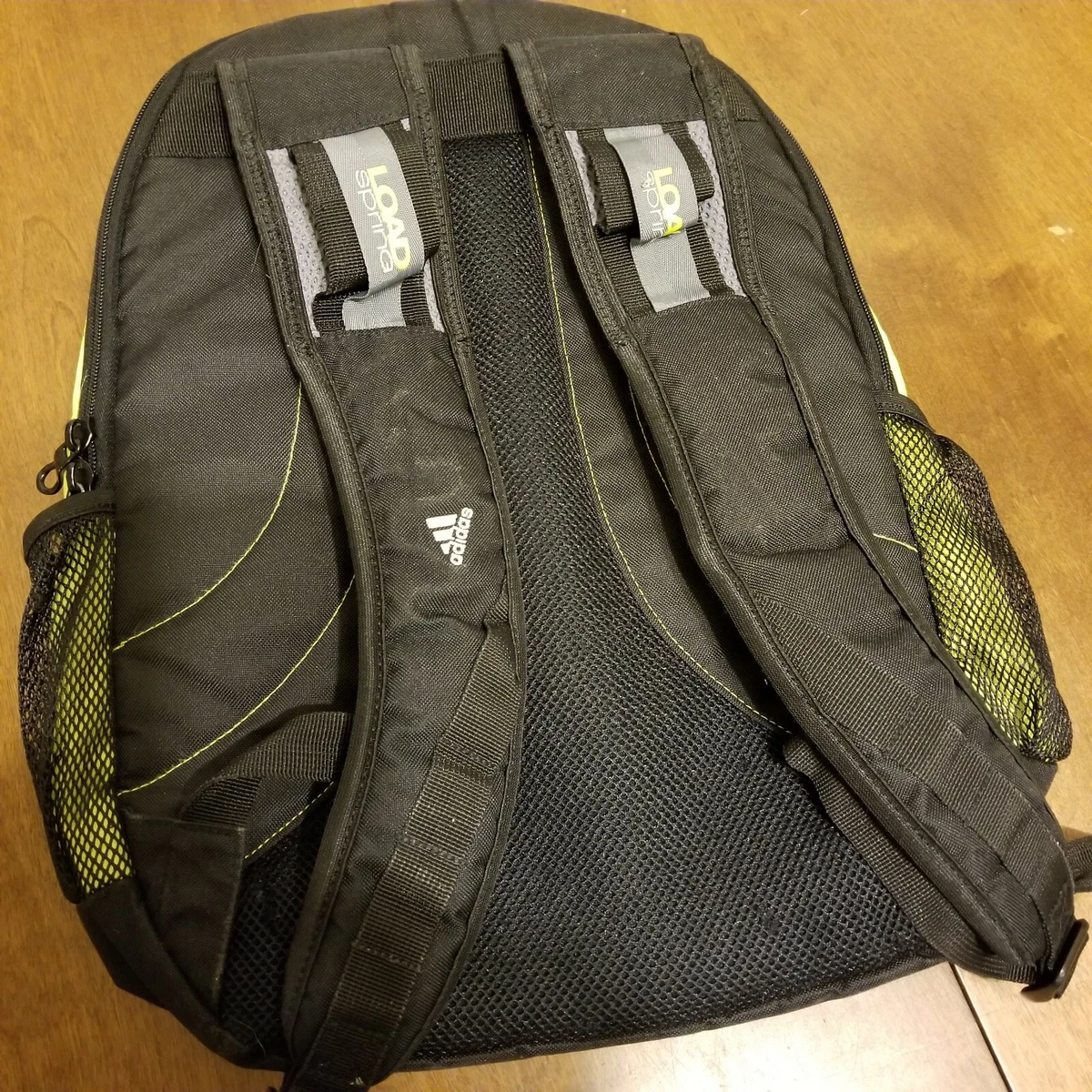 Adidas Load Spring Backpack Black And Green