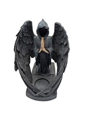 Praying Angel Of Death Faceless Gothic Tea Light Holder 6 By 6 Inch Free Post 