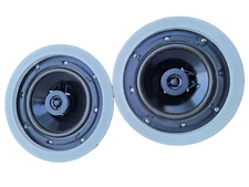 OWI IC6 6.5" 2-Way, 50 Watts Commercial In-Ceiling Speaker, White Pair