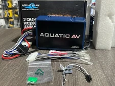 Aquatic AV AQ-AD300.2-MICRO 2-Channel Waterproof Amplifier for Harley Davidson
