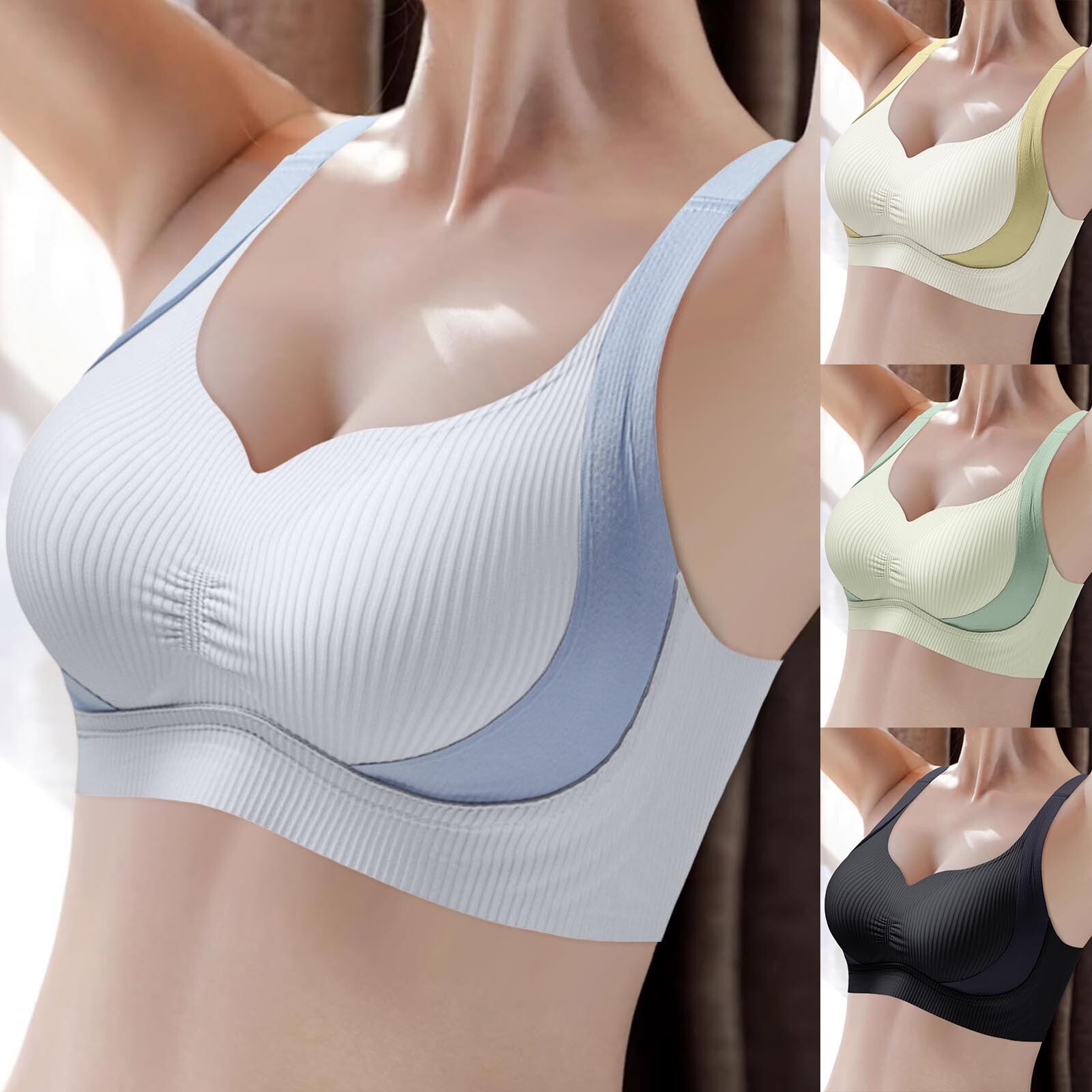 Women's Comfortable And Sexy Transparent Shoulder Strap Cordless Backless