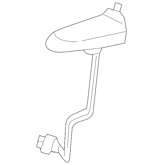 Genuine GM 2016-2022 Chevrolet Trax High Frequency Antenna Assembly 42758502 - Изображение 3 из 4