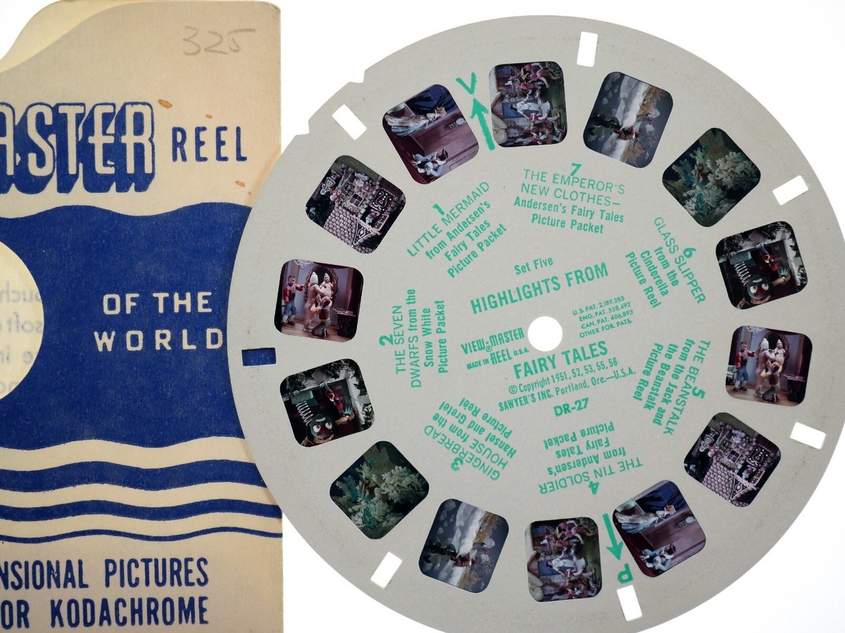 View-Master DR-27 Demo Reel - HIGHLIGHTS FROM FAIRY TALES - 3D