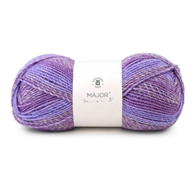Universal Yarn Major Soft Bulky Acrylic Marled Self-Striping Yarn NEW 328yd
