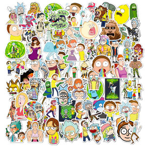 50Pcs Rick & Morty Cartoon Drama Lugg…