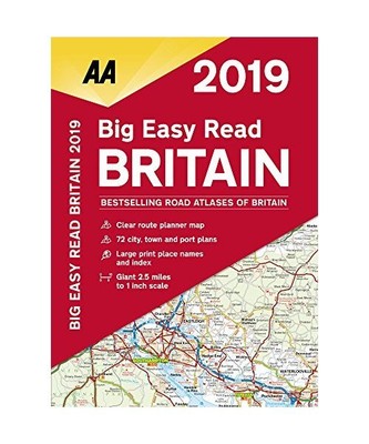 Big Easy Read Britain 2019 Sp, Aa Publishing
