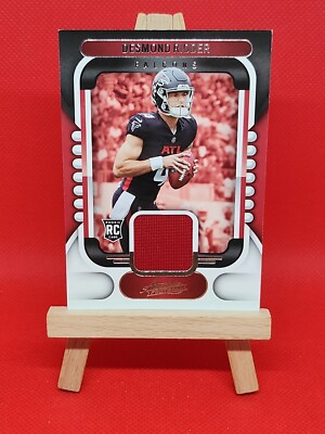 2022 Panini Absolute Desmond Ridder Rookie Materials Jersey Patch Relic ...