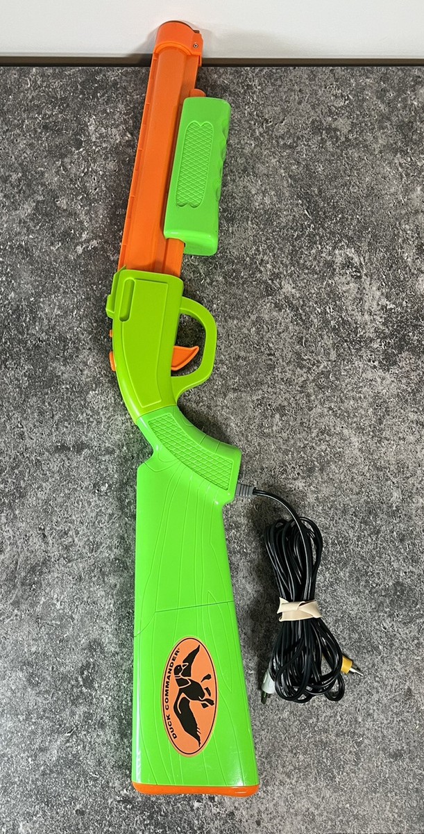 DUCK COMMANDER PLUG N PLAY TV VIDEO GAME GUN ONLY JAKKS DUCK NO SENSOR