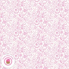 Riley Blake LIBERTY DANCE DECO 4775919A Pink Floral Quilt Fabric