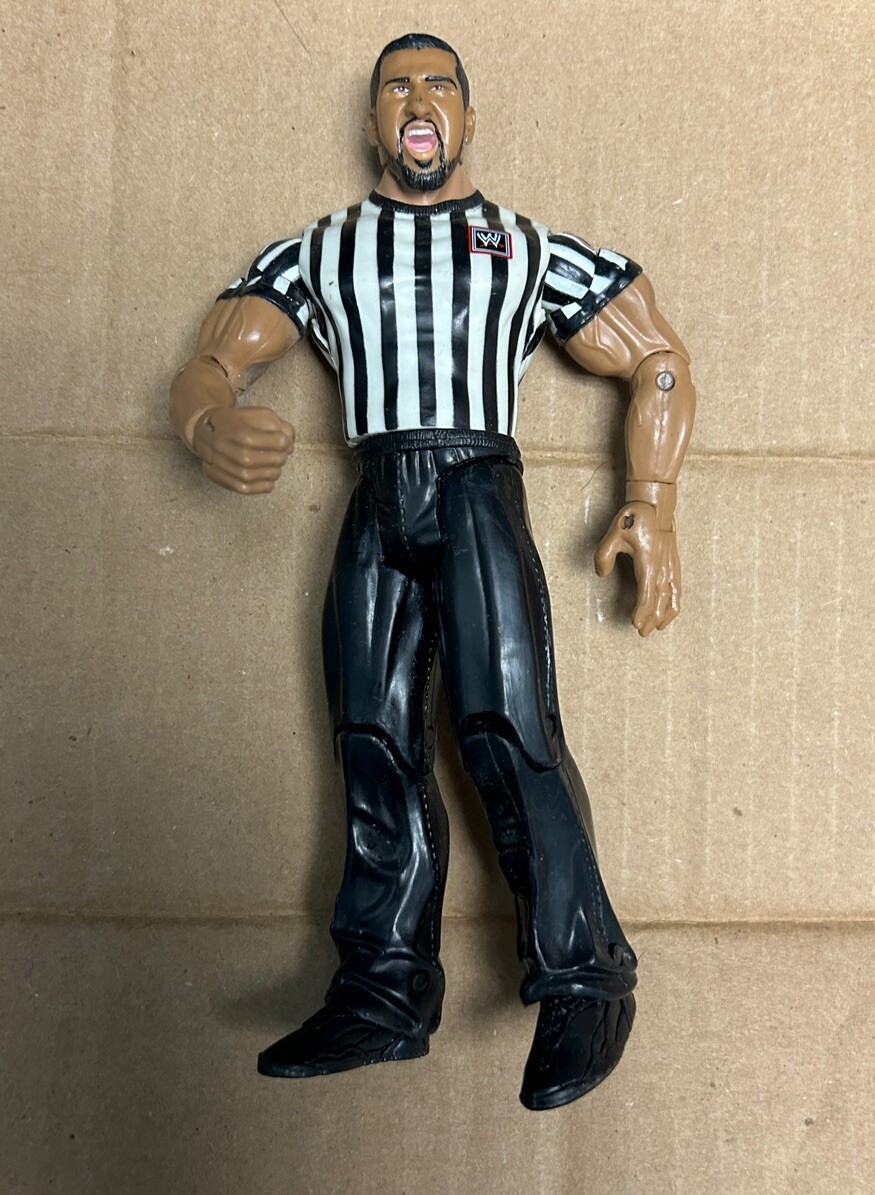 Daivari RA Jakks WWE WWF Wrestling Figure Ruthless Aggression Referee ECW TNA Ss