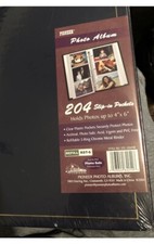 Pioneer Photo Album 204 Slip-in Pocket Holds up to 4" x 6" Photos Navy Blue New