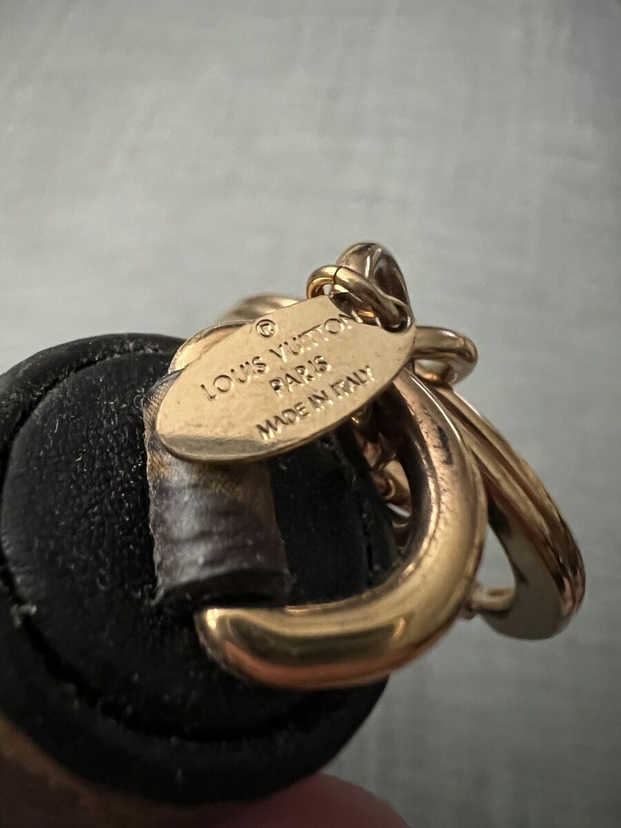 Louis Vuitton Monogram Canvas Tassel Bag Charm MP1768 Brown Louis Vuitton Monogram Canvas Tassel Bag Charm MP1768 Brown