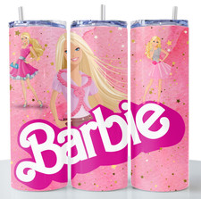 Barbie 20oz Skinny Tumbler Cup Insulated Stainless Steel