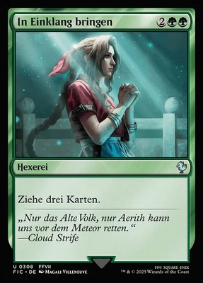 Magic/MTG In Einklang bringen FIC-308 Uncommon Deutsch Neu