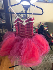 Costume Gallery Girls Adult Small Pink Polyester Tulle Tutu Dance Skirt