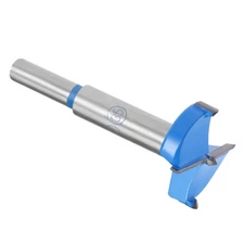 Forstner Drill Bit - [35mm] Carbide Wood Auger Opener Boring Bit, Dark Blue